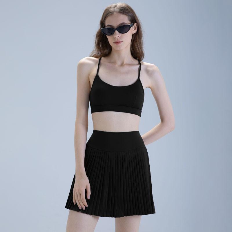 Beautiful Back Outdoor Sports Suit Women s Fitness Summer Double-layer Tennis Pleated Skirt Two-piece Set M
Beautiful Back Outdoor Sports Suit Women s Fitness Summer Double-layer Tennis Pleated Skirt Two-piece Set M