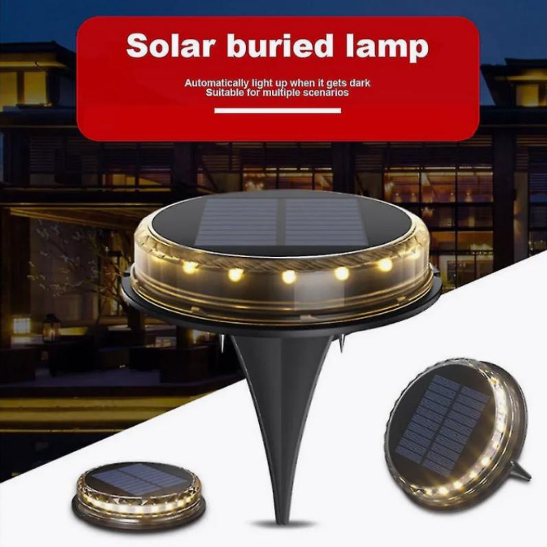 Coloful Lighting Solar Power Buried Light Floor Decking Outdoor Garden Lawn Path Lamp білий
Coloful Lighting Solar Power Buried Light Floor Decking Outdoor Garden Lawn Path Lamp білий