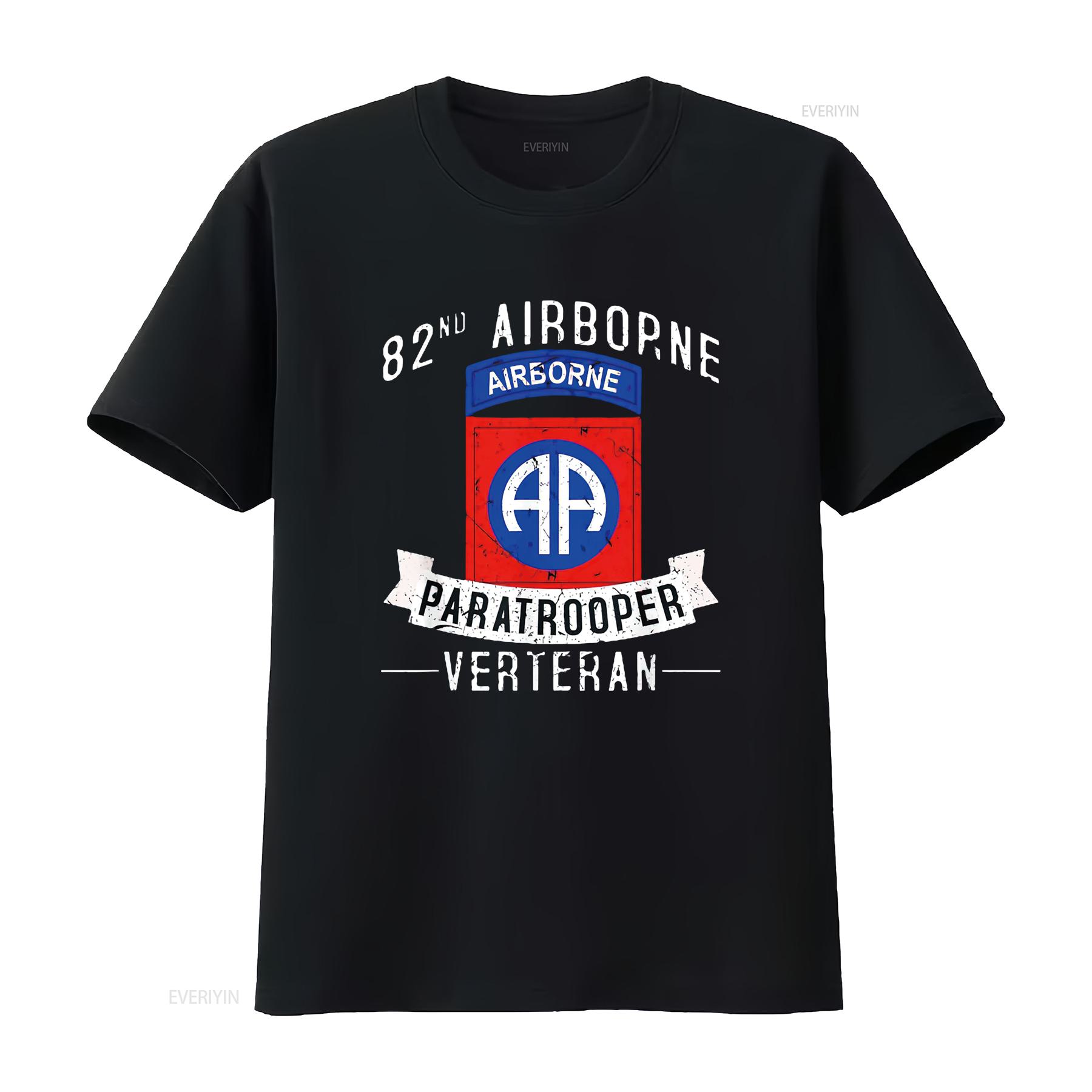 Mens 82nd Airborne Division Paratrooper Army Veteran T Shirt Black Medium vintage Washed Casual homme Stylish Versatile 4XL
Mens 82nd Airborne Division Paratrooper Army Veteran T Shirt Black Medium vintage Washed Casual homme Stylish Versatile 4XL