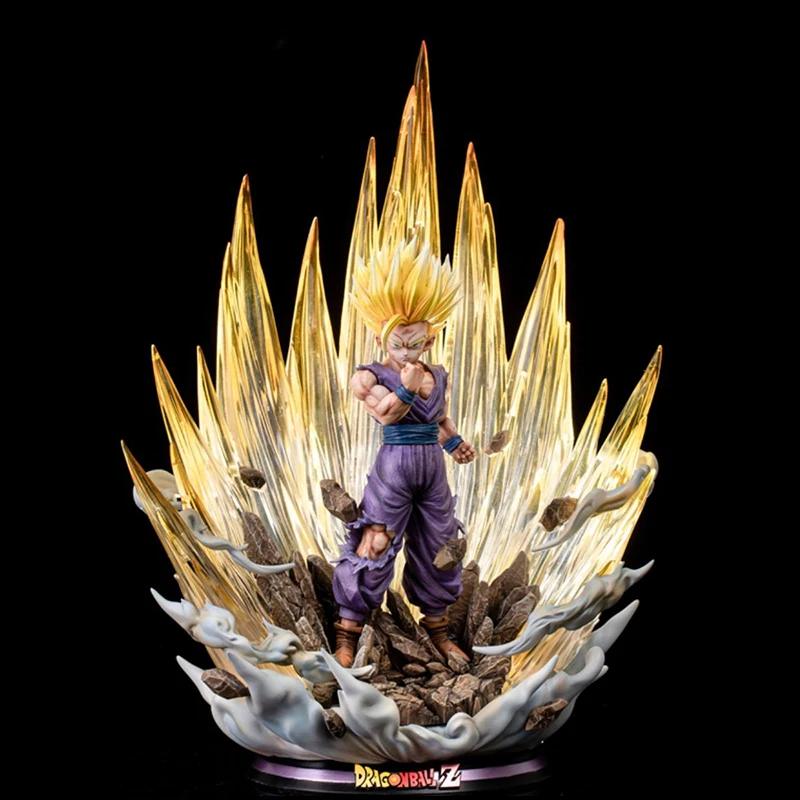 42cm Anime Dragon Ball Figure Super Saiyan Son Gohan PVC Action Figure with Light Effect Collection Desktop Statue Toys Gifts
42cm Anime Dragon Ball Figure Super Saiyan Son Gohan PVC Action Figure with Light Effect Collection Desktop Statue Toys Gifts