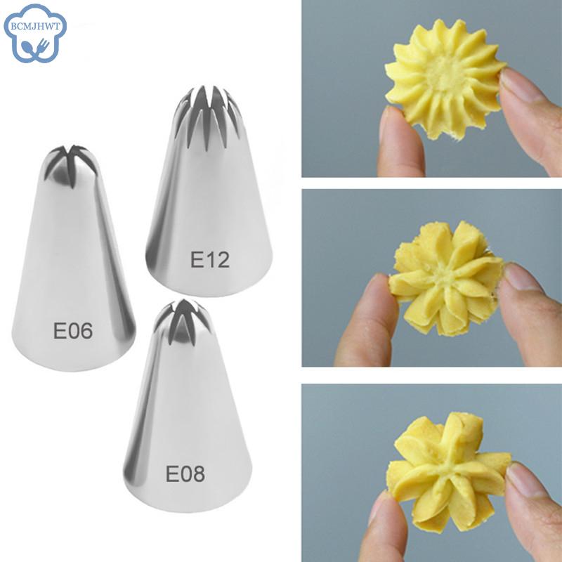 2pcs Diy Nozzle Stainless Steel Dessert Cake Decorating Tips Kitchen Accessories Cookie Bis Icing Piping Cream Pastry Bag
2pcs Diy Nozzle Stainless Steel Dessert Cake Decorating Tips Kitchen Accessories Cookie Bis Icing Piping Cream Pastry Bag