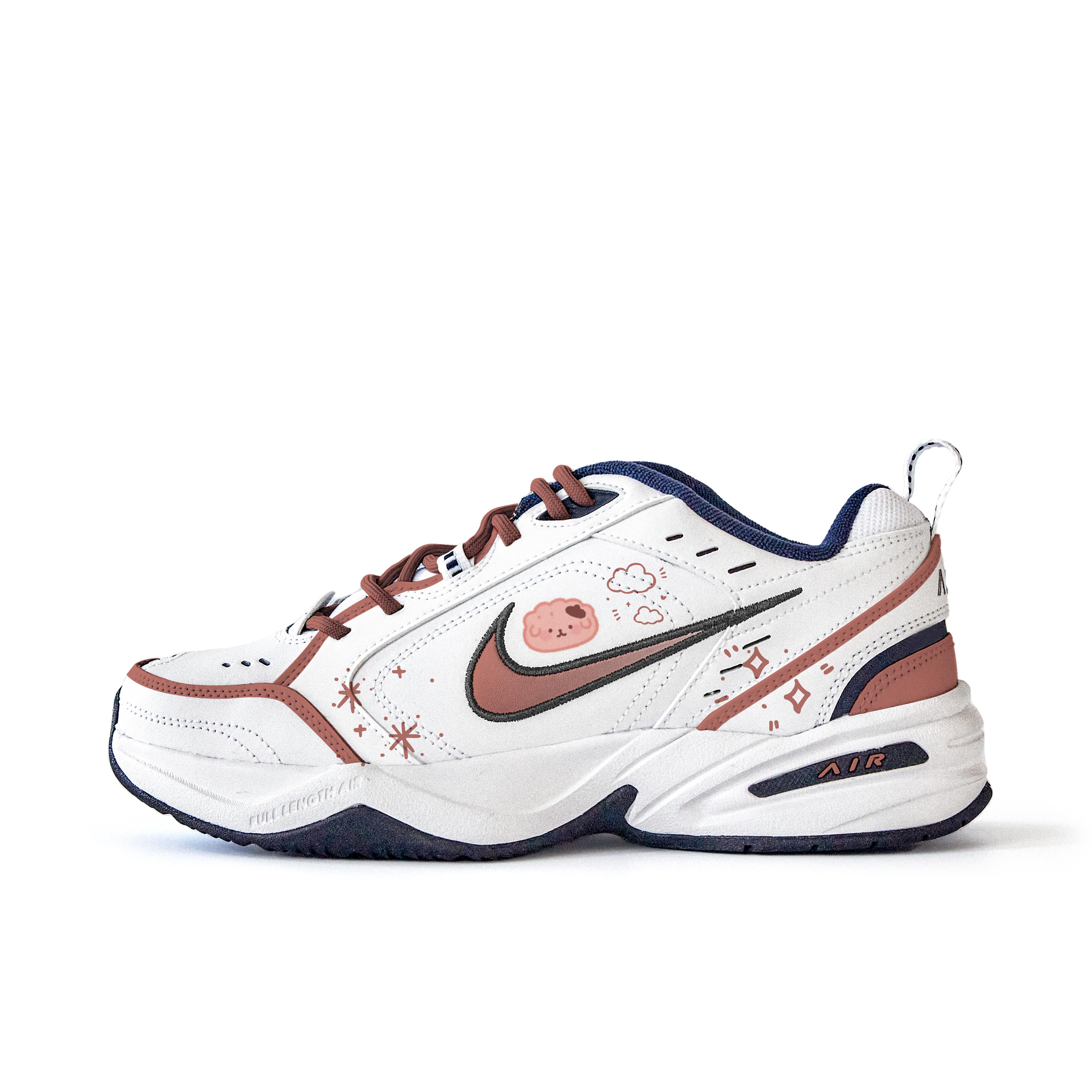 Nike Air Monarch 4 Slip Resistant Abrasion Resistant Low top Chunky Sneakers Unisex White Red 415445-102 (Team746-) 44.5
Nike Air Monarch 4 Slip Resistant Abrasion Resistant Low top Chunky Sneakers Unisex White Red 415445-102 (Team746-) 44.5