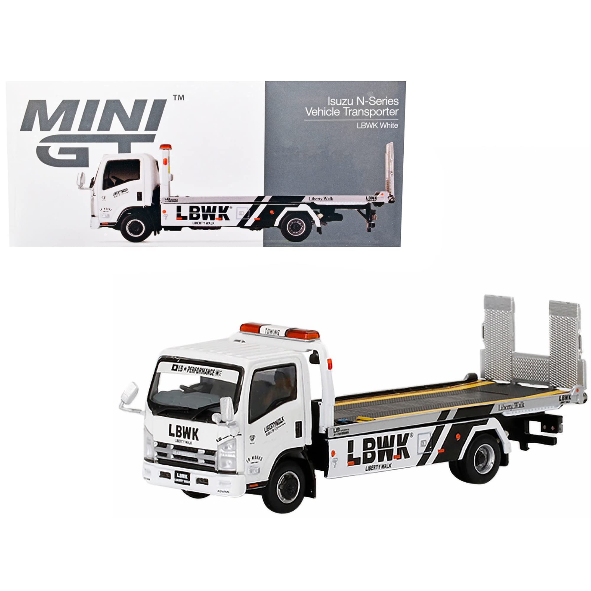 MINI GT Isuzu N Series Vehicle Loader LBWK Белый Готовый продукт 1/64 (ELF) (Правый руль) MGT00356-Р
MINI GT Isuzu N Series Vehicle Loader LBWK Белый Готовый продукт 1/64 (ELF) (Правый руль) MGT00356-Р