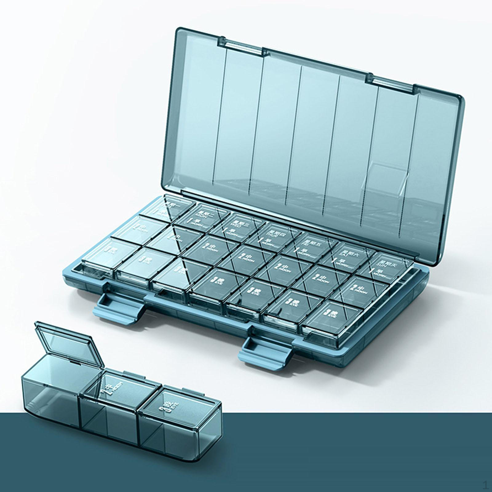 Органайзер для таблеток еженедельно 3 раза в день портативный ежедневный держатель прочный дорожный футляр 7 для использования на открытом воздухе синий
Органайзер для таблеток еженедельно 3 раза в день портативный ежедневный держатель прочный дорожный футляр 7 для использования на открытом воздухе синий