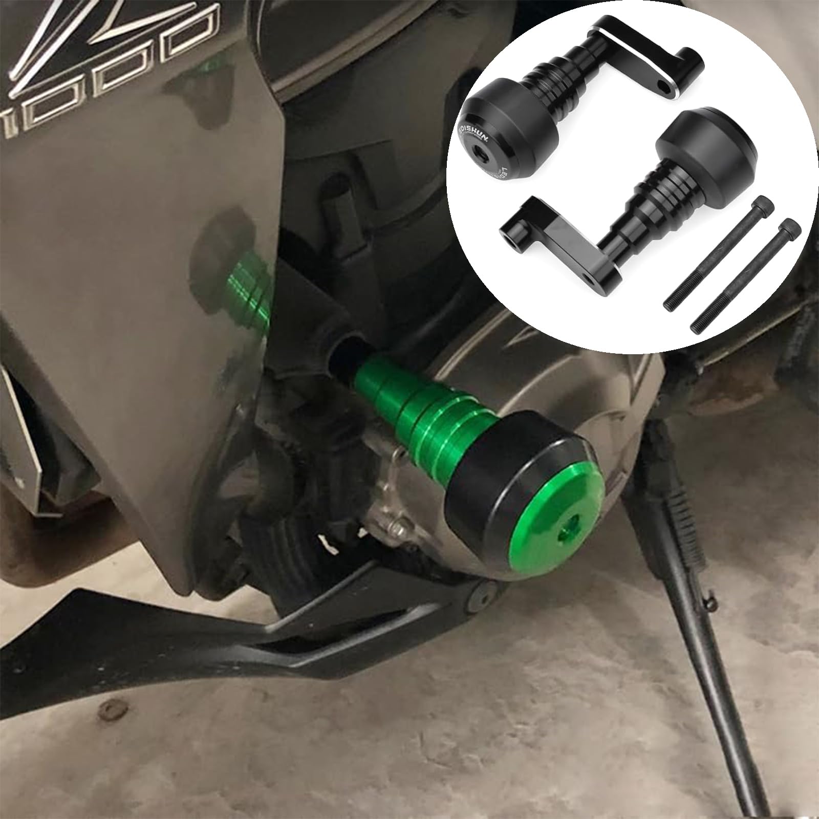 Слайдер рамы мотоцикла для Kawasaki Ninja 1000/SX Z1000SX (черный) чёрный
Слайдер рамы мотоцикла для Kawasaki Ninja 1000/SX Z1000SX (черный) чёрный