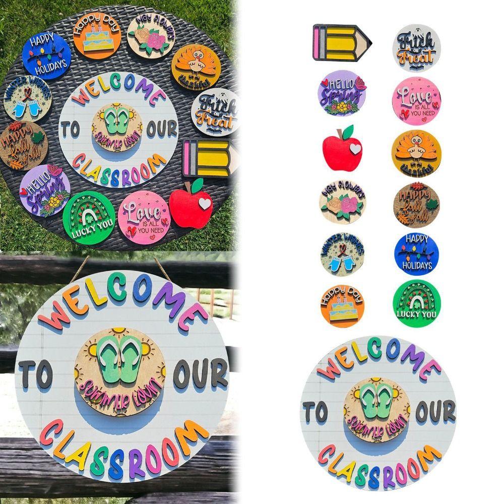 Interchangeable Welcome To Our Classroom Sign Wooden Welcome To Our Home Sign Party Favors 30cm
Interchangeable Welcome To Our Classroom Sign Wooden Welcome To Our Home Sign Party Favors 30cm