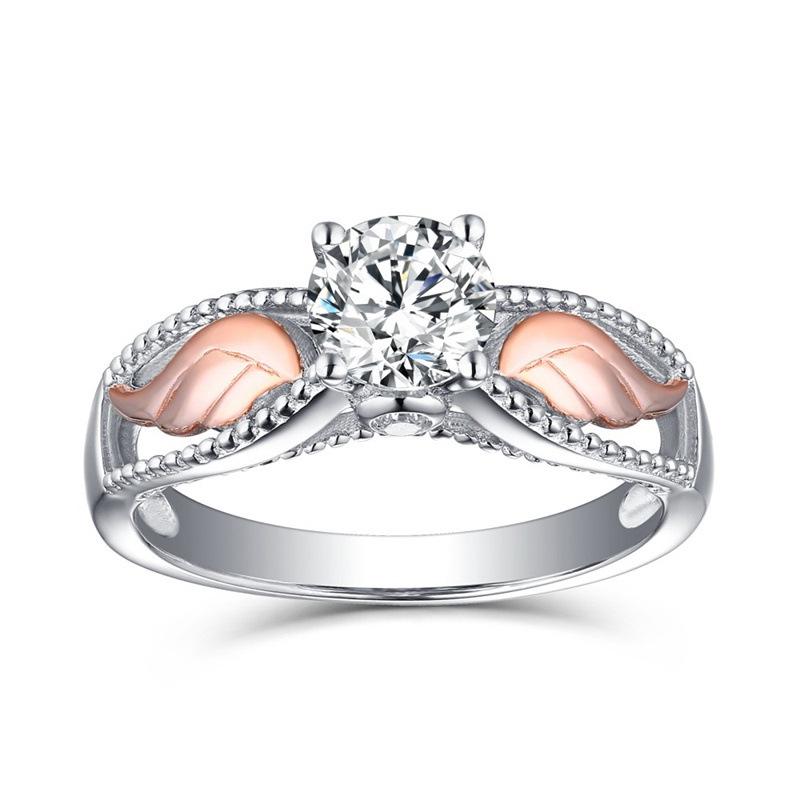 Hot Selling Summer Stainless Steel Dreamlike Angel Wing Pattern Ring For Women With Exquisite Zircon Charm Jewelry Accessories 11
Hot Selling Summer Stainless Steel Dreamlike Angel Wing Pattern Ring For Women With Exquisite Zircon Charm Jewelry Accessories 11