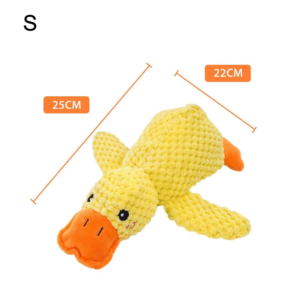 Duck Shape Dog Toy Quacking Pet Toys for Small Large Dog Cat Durable Puppy Molar Chew Toy Fun Interactive Plaything Dog Supplies S
Duck Shape Dog Toy Quacking Pet Toys for Small Large Dog Cat Durable Puppy Molar Chew Toy Fun Interactive Plaything Dog Supplies S