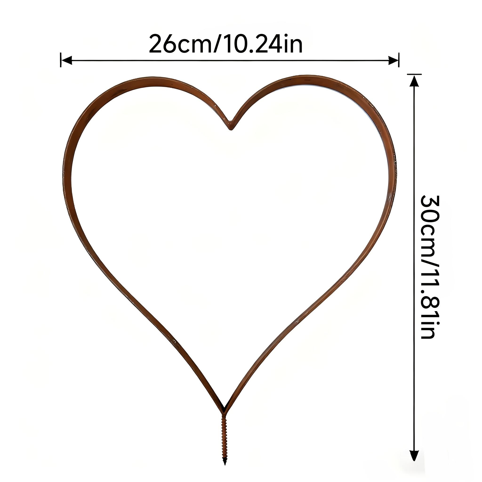 Rusted Heart Stake in Garden Decor Unique Rustic Design Great for Lawn Yard Outdoor Area DecorGround Stake Weather Resistant
Rusted Heart Stake in Garden Decor Unique Rustic Design Great for Lawn Yard Outdoor Area DecorGround Stake Weather Resistant