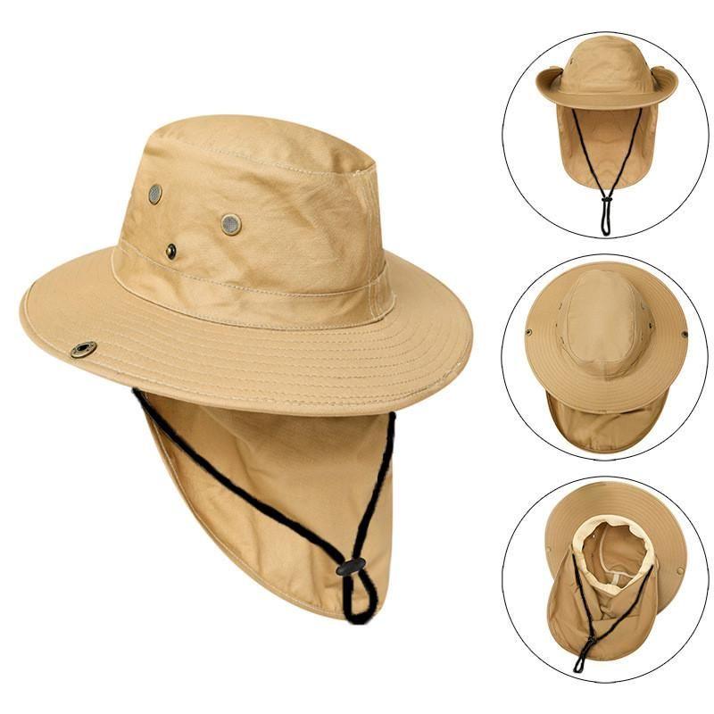 Hat Hiking Outdoor New Arrival Summer Sun Hat Female Sun Protection UV Protection Bucket Hat Summer Men s Fishing Hat Khaki Sun Neck Protection Waterproof Quick-Drying
Hat Hiking Outdoor New Arrival Summer Sun Hat Female Sun Protection UV Protection Bucket Hat Summer Men s Fishing Hat Khaki Sun Neck Protection Waterproof Quick-Drying