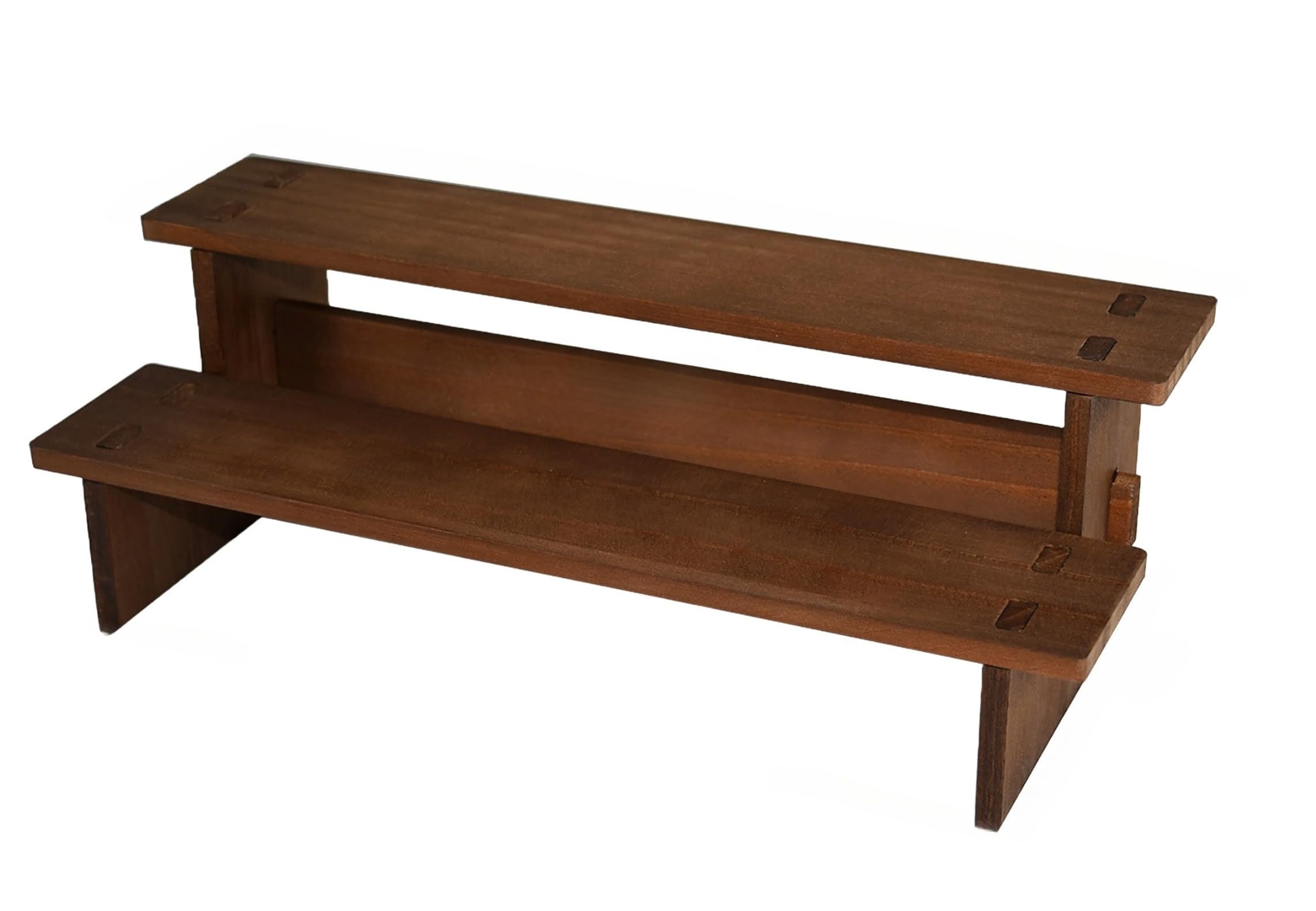 Rowaica Wooden Display Stepped for Acrylic and Displaying and Displaying Stand, Tabletop, Platform, Figures, Stands, Collections, (Two Tiers)
Rowaica Wooden Display Stepped for Acrylic and Displaying and Displaying Stand, Tabletop, Platform, Figures, Stands, Collections, (Two Tiers)