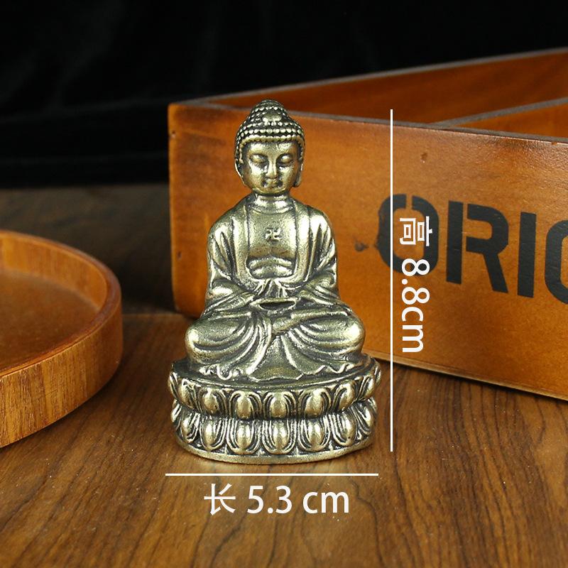 Dali Buddha statue temple home offering brass metal handicrafts pure copper ornaments Lianhua Buddha small bronze ware
Dali Buddha statue temple home offering brass metal handicrafts pure copper ornaments Lianhua Buddha small bronze ware