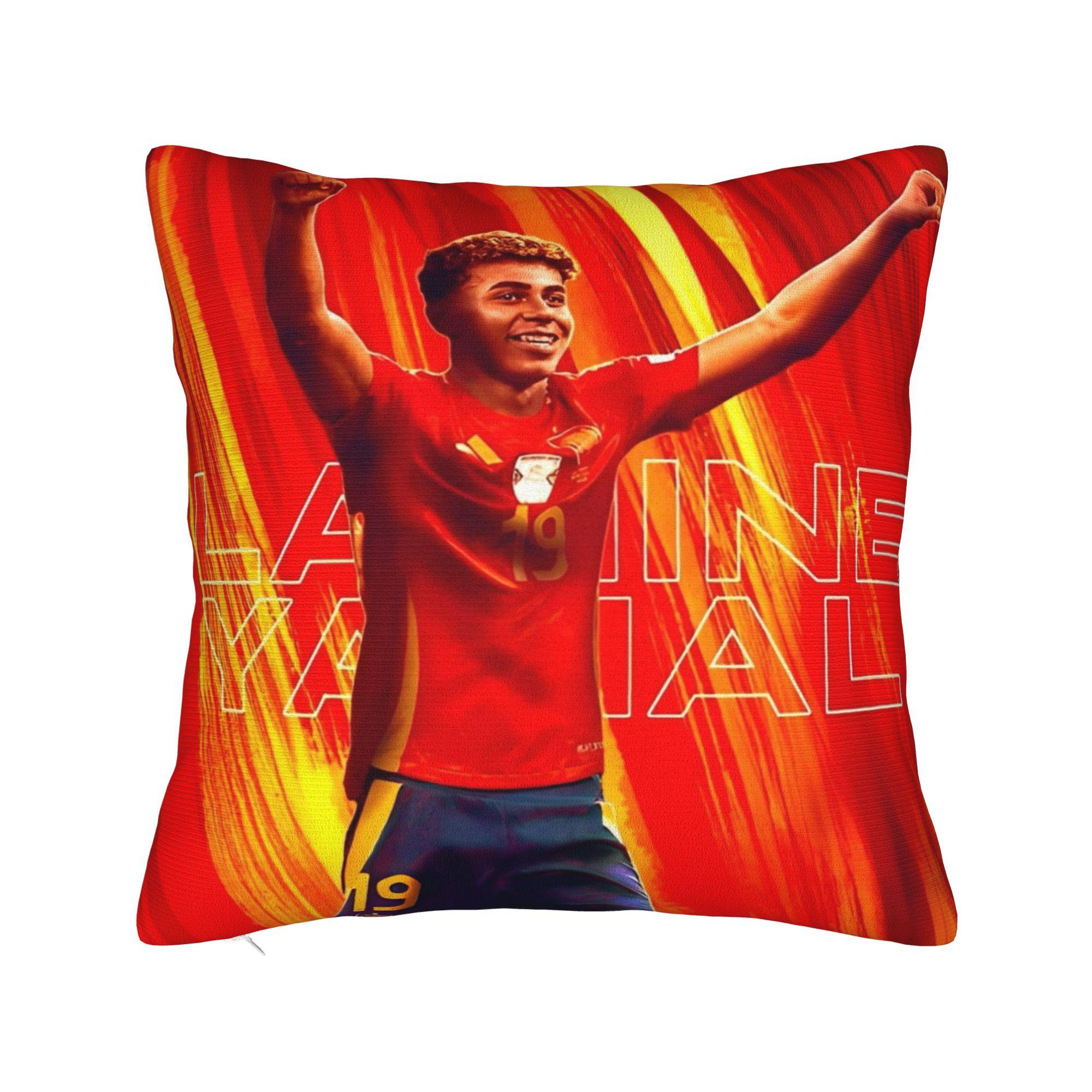 Декоративна наволочка Lamine Y-Yamal Merch Ліжко Футбольна зірка Подушка для дивана Чохол Пряма доставка Багаторозмірна 18x18Inch
Декоративна наволочка Lamine Y-Yamal Merch Ліжко Футбольна зірка Подушка для дивана Чохол Пряма доставка Багаторозмірна 18x18Inch