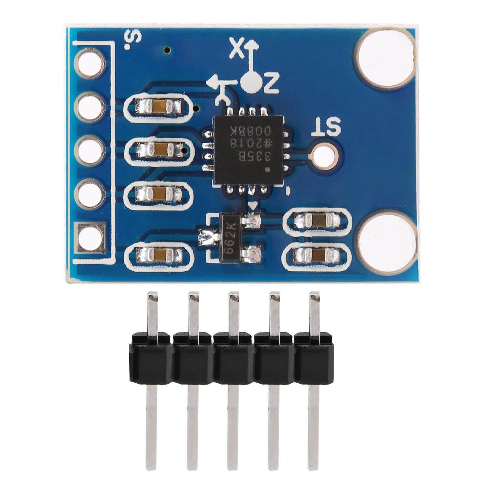 Angle Sensor Module Triple Accelerometer Tilt Angle Module Components GY‑61 ADXL335 3‑5V
Angle Sensor Module Triple Accelerometer Tilt Angle Module Components GY‑61 ADXL335 3‑5V