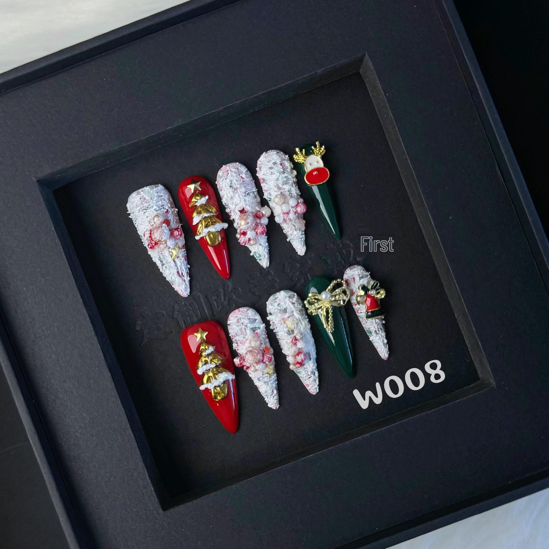 High-End European & American Hand-Painted Wearable Nail Art Patches—Unique & Stylish Christmas Collection Large
High-End European & American Hand-Painted Wearable Nail Art Patches—Unique & Stylish Christmas Collection Large