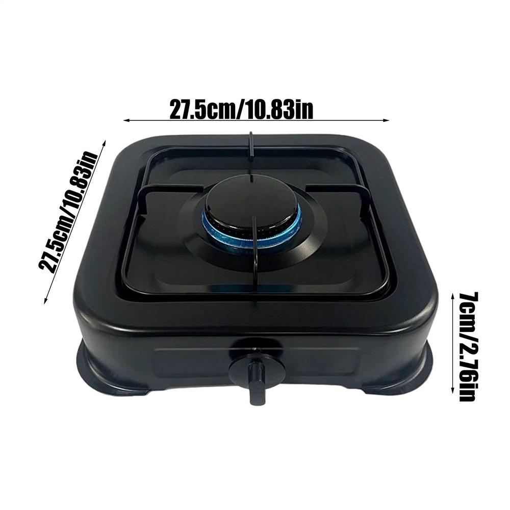 Camping Stove Single Burner Camp Grill Stove for Outdoor High-Efficiency Cooker Equipment for Backyard Kitchen Household чорний
Camping Stove Single Burner Camp Grill Stove for Outdoor High-Efficiency Cooker Equipment for Backyard Kitchen Household чорний