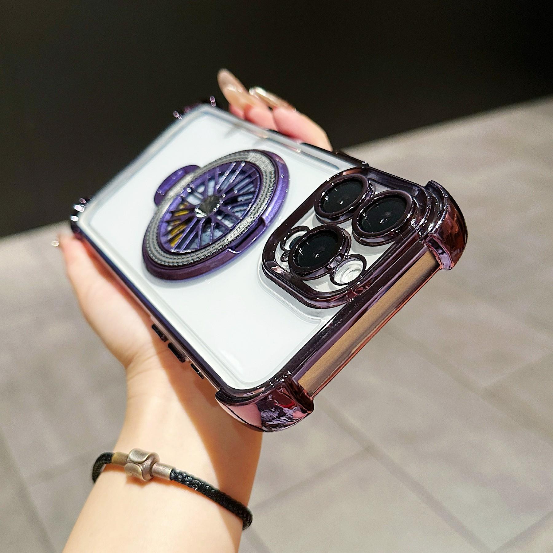 For iPhone 16 Pro Max Magnetic Case Rotating Fidget Spinner Kickstand PC+TPU Airbag Mobile Cover White
For iPhone 16 Pro Max Magnetic Case Rotating Fidget Spinner Kickstand PC+TPU Airbag Mobile Cover White