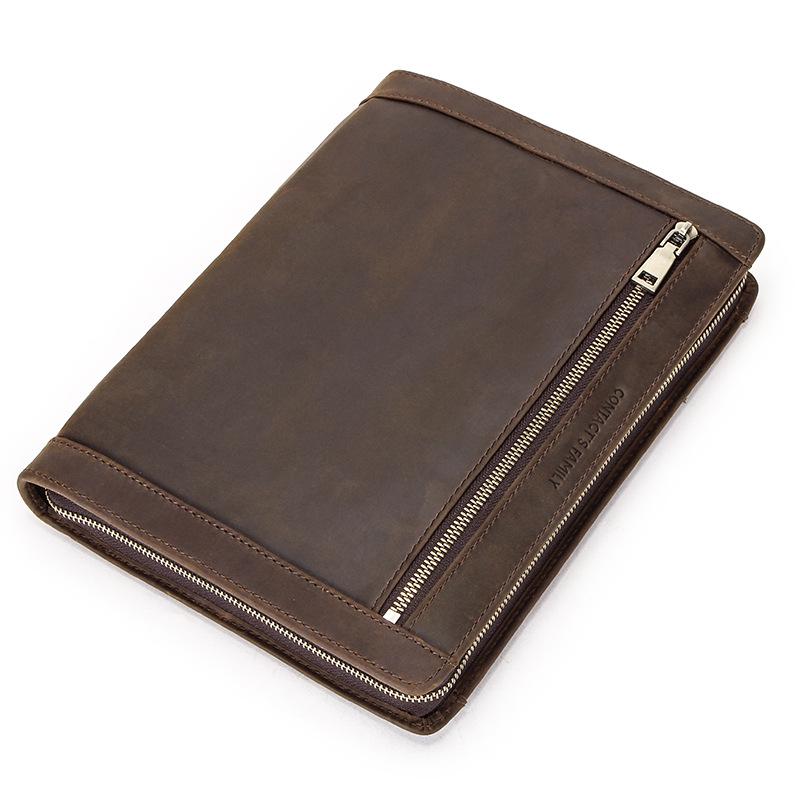 Crazy Horse Cowhide Protective Case with Pen Slot and Zipper for Apple iPad Pro 10.5 iPad 9.7/10.5/11 світло-коричневого кольору
Crazy Horse Cowhide Protective Case with Pen Slot and Zipper for Apple iPad Pro 10.5 iPad 9.7/10.5/11 світло-коричневого кольору