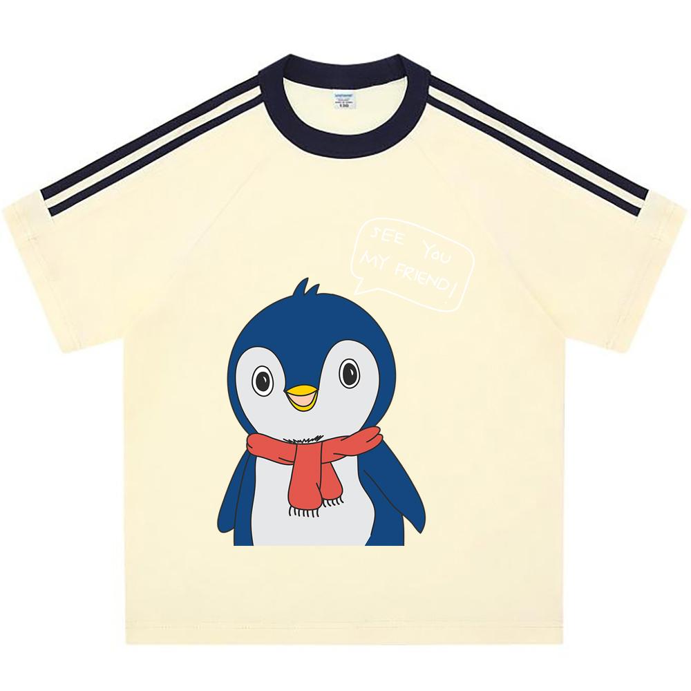 Kids 100% Cotton T-shirts Boys And Girls 200 GSM Cotton Tees see you My friend Cartoon Print Child Tshirts 110 абрикосовый
Kids 100% Cotton T-shirts Boys And Girls 200 GSM Cotton Tees see you My friend Cartoon Print Child Tshirts 110 абрикосовый