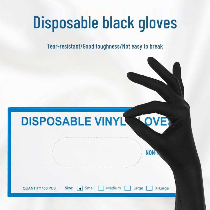 50-Pack Black Latex Cleaning Gloves for Microblading and Beauty Use - Disposable and Protective Large
50-Pack Black Latex Cleaning Gloves for Microblading and Beauty Use - Disposable and Protective Large