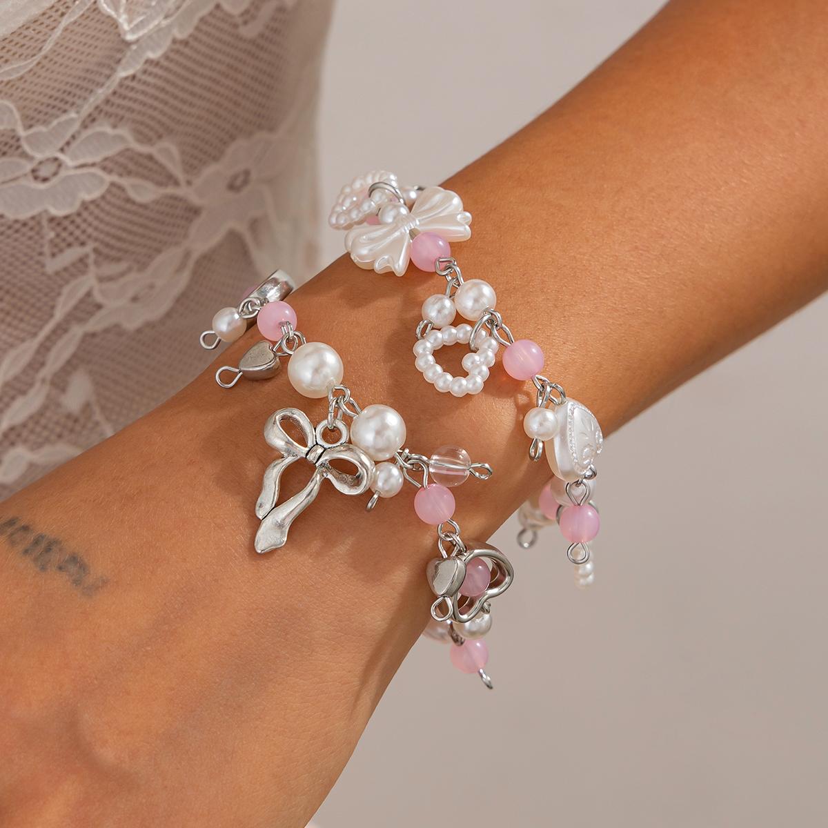 Ingemark 2Pcs/Set Romantic Trendy Bowknot Pendant Bracelets Creative Adjustable Charm Bangle Couple Valentine s Day Jewelry Gift
Ingemark 2Pcs/Set Romantic Trendy Bowknot Pendant Bracelets Creative Adjustable Charm Bangle Couple Valentine s Day Jewelry Gift