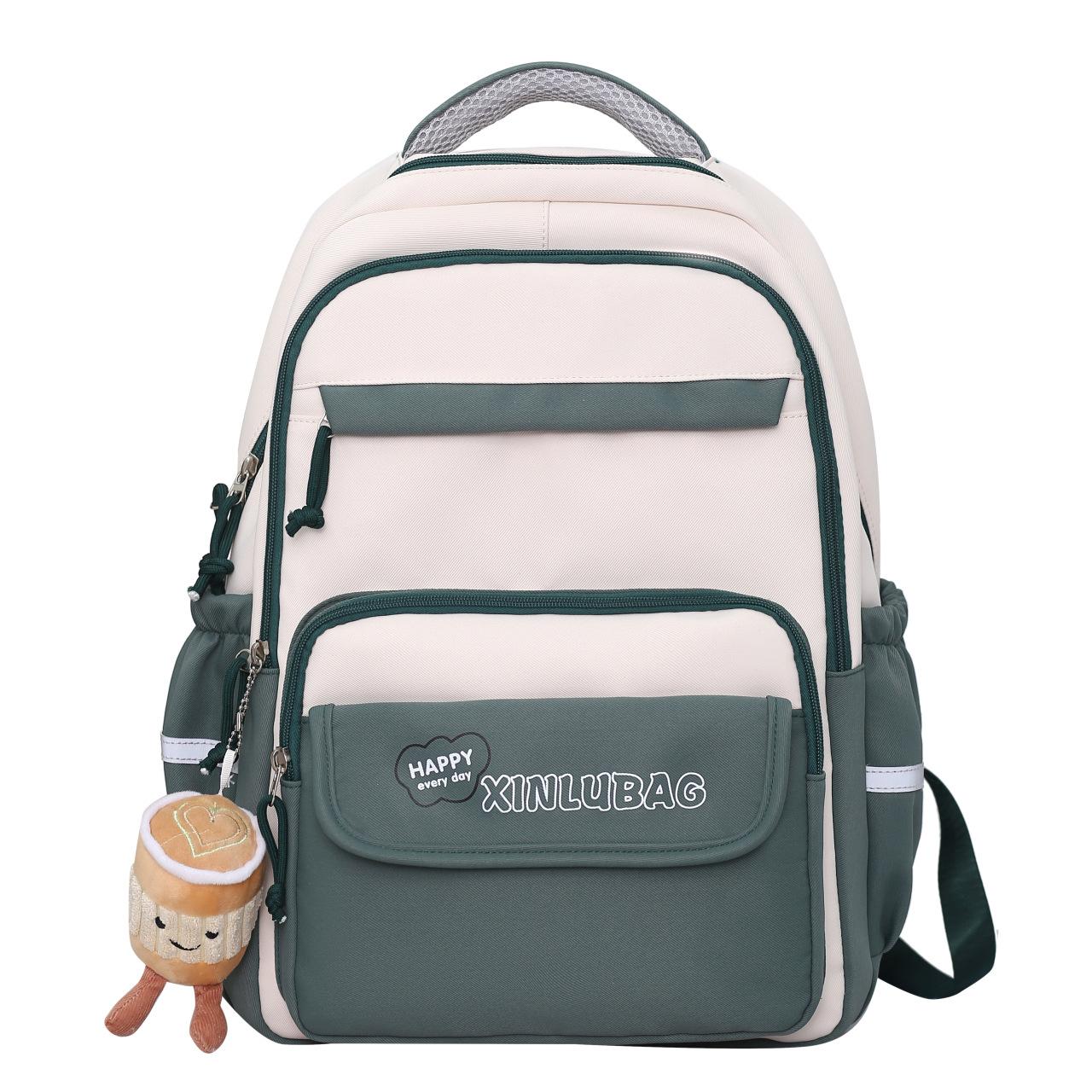 Lightweight, Simple and Versatile Schoolbag for Students with Double Backs, Junior High School and High School College Students with Computer Backpack One size
Lightweight, Simple and Versatile Schoolbag for Students with Double Backs, Junior High School and High School College Students with Computer Backpack One size