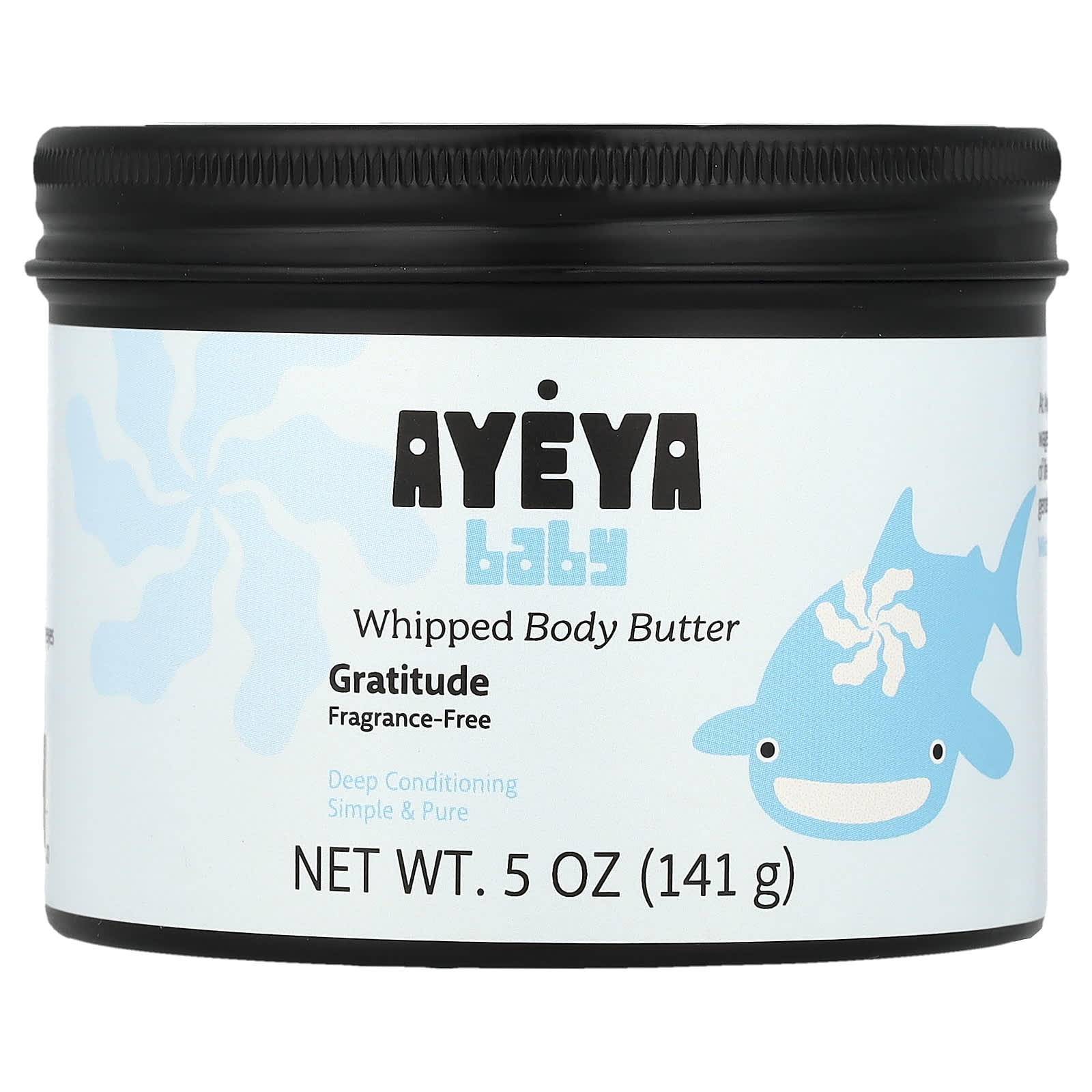Ayeya, Baby, Whipped Body Butter, Fragrance Free, 5 oz (141 g)
Ayeya, Baby, Whipped Body Butter, Fragrance Free, 5 oz (141 g)