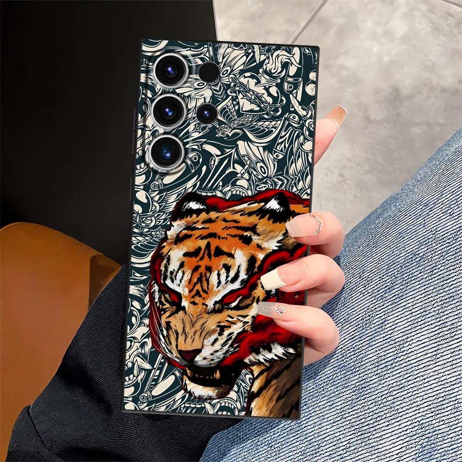 Cool Cat Tiger Funda Phone Cover Case for Samsung Galaxy S26 Ultra S23 Note 20 8 9 10 S10 S9 S24 S25 Plus S20 Ultra S21 FE Galaxy Note8
Cool Cat Tiger Funda Phone Cover Case for Samsung Galaxy S26 Ultra S23 Note 20 8 9 10 S10 S9 S24 S25 Plus S20 Ultra S21 FE Galaxy Note8
