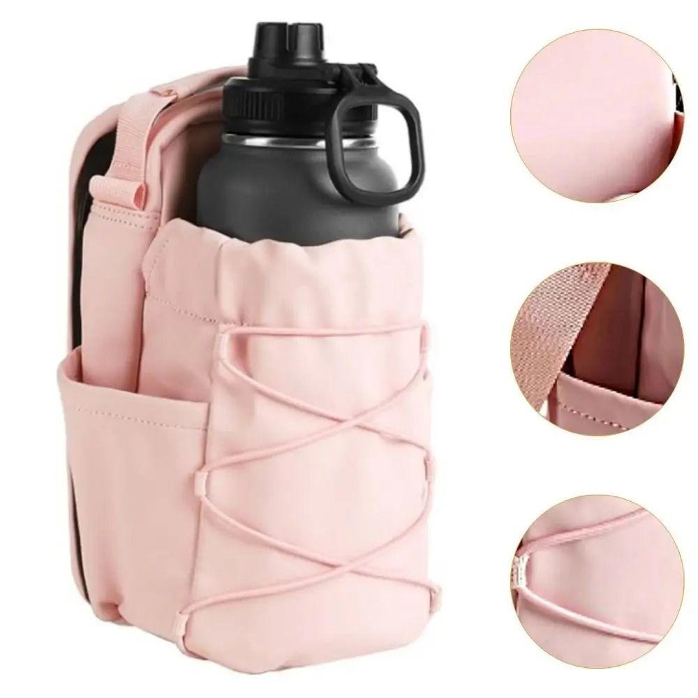 Adjustable Gym Bottle Bag Large Capacity Crossbody Sports Bag Water Bottle Sling Bag Fitness рожевий
Adjustable Gym Bottle Bag Large Capacity Crossbody Sports Bag Water Bottle Sling Bag Fitness рожевий