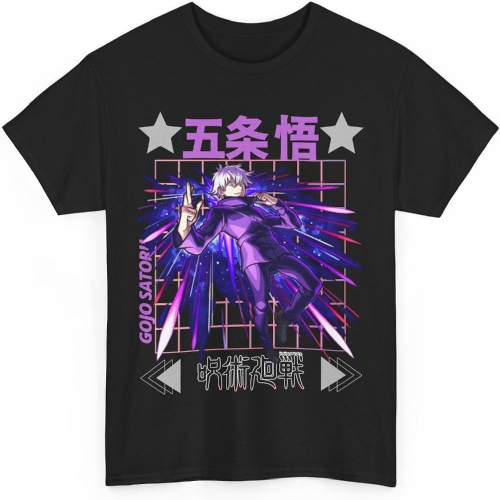 Jujutsu Gojo Anime T-Shirt Unisex Kaisen Satoru Anime Japanese Cotton Tee SS5 XXXXXL чорний
Jujutsu Gojo Anime T-Shirt Unisex Kaisen Satoru Anime Japanese Cotton Tee SS5 XXXXXL чорний