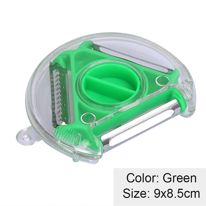 Three in One Multifunctional Peeler Household Potato Shreds Peeler Scraper Kitchen Utensils Peeler Apples Melons and Fruits New зелений
Three in One Multifunctional Peeler Household Potato Shreds Peeler Scraper Kitchen Utensils Peeler Apples Melons and Fruits New зелений