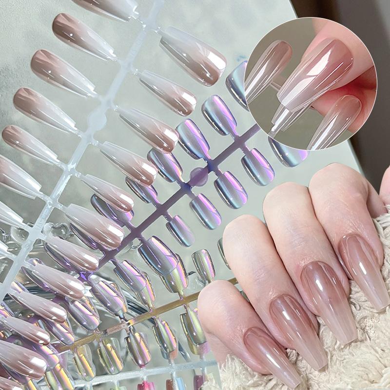 30шт желейно-розовых накладных ногтей Simple Aurora Medium Coffin Fake Nails Full Cover Искусственный маникюр Носимые типсы для ногтей Art
30шт желейно-розовых накладных ногтей Simple Aurora Medium Coffin Fake Nails Full Cover Искусственный маникюр Носимые типсы для ногтей Art