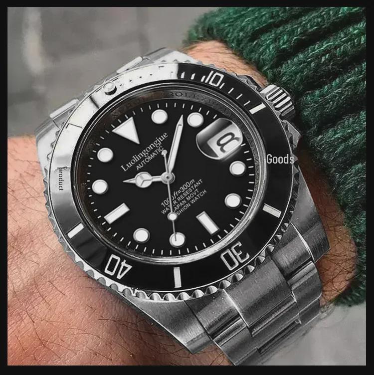 Герцог Лотаринзький 1950 Серія Submariner Чоловічий Автоматичний Водонепроникний Механічний Годинник з Календарем Mechanical Green Submariner
Герцог Лотаринзький 1950 Серія Submariner Чоловічий Автоматичний Водонепроникний Механічний Годинник з Календарем Mechanical Green Submariner