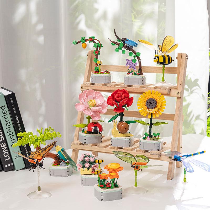 Compatible Lego Insect & Animal Building Blocks: Educational Flower Assembly Toy & Holiday Gift for Kids Desktop Ornaments
Compatible Lego Insect & Animal Building Blocks: Educational Flower Assembly Toy & Holiday Gift for Kids Desktop Ornaments