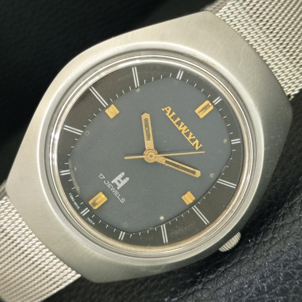 VINTAGE ALLWYN 6300A HAND-WINDING INDIA MENS ORIGINAL DIAL WATCH a706067-1
VINTAGE ALLWYN 6300A HAND-WINDING INDIA MENS ORIGINAL DIAL WATCH a706067-1