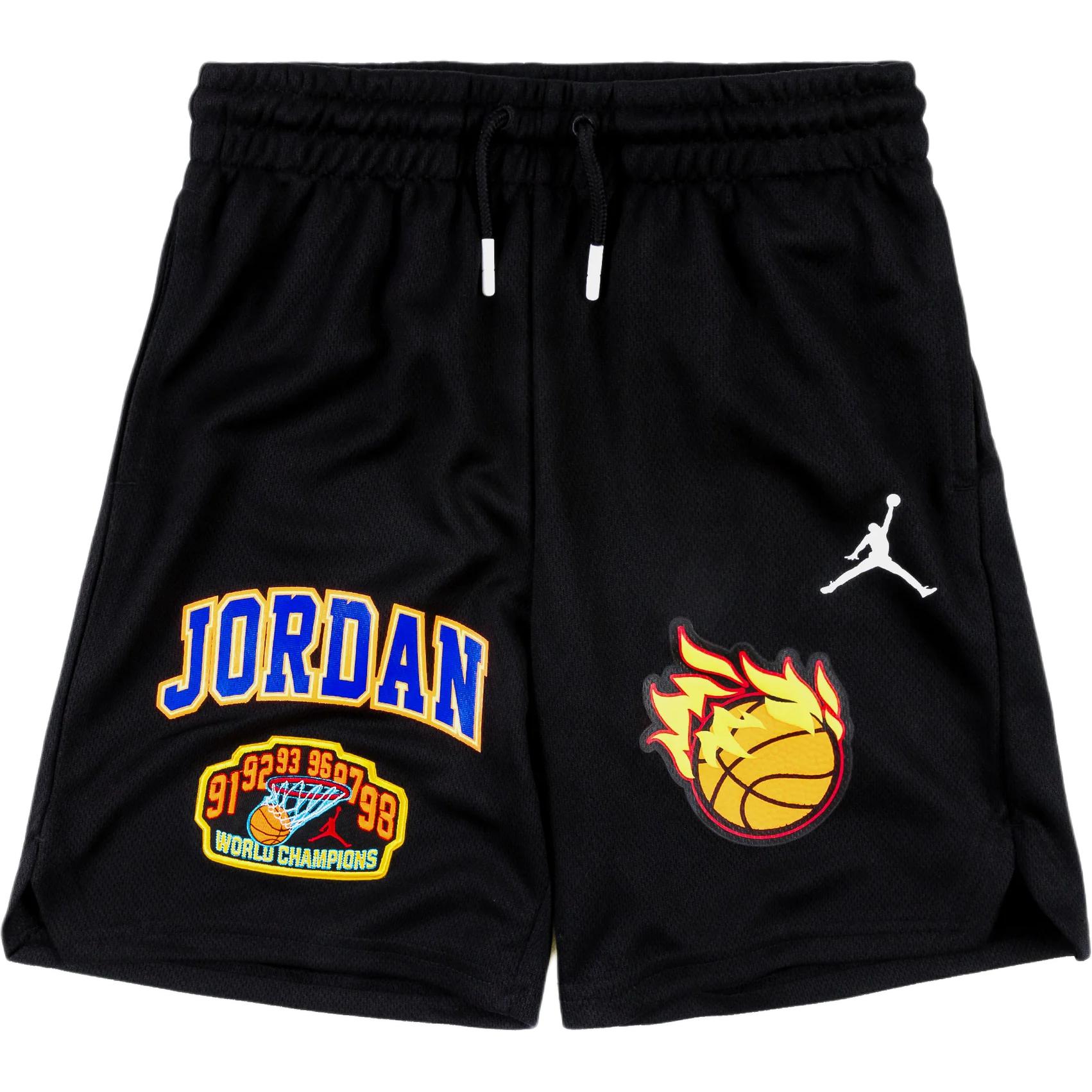 Jordan Logo Drawstring Pocket Shorts Kids shorts Black 95C645-023 S
Jordan Logo Drawstring Pocket Shorts Kids shorts Black 95C645-023 S