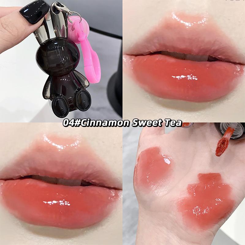 Gege Bear Pink Rabbit Velvet Matte Lip Cream Black Rabbit Water легкая помада для губ матовая зеркальная помада-подвеска блеск для губ 04# чёрный
Gege Bear Pink Rabbit Velvet Matte Lip Cream Black Rabbit Water легкая помада для губ матовая зеркальная помада-подвеска блеск для губ 04# чёрный