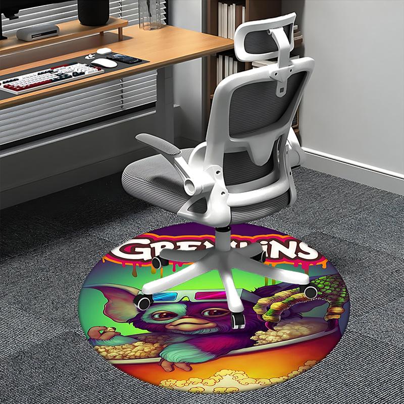 gremlins,pop corn Chair mat Round Rug Office carpet, Machine Washable, Non slip, Suitable for Living Rooms, Bedrooms 80cm
gremlins,pop corn Chair mat Round Rug Office carpet, Machine Washable, Non slip, Suitable for Living Rooms, Bedrooms 80cm