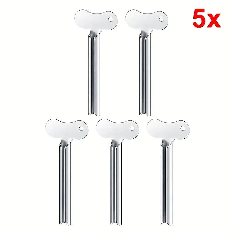 5/1 шт. Выдавливатель зубной пасты из нержавеющей стали - 5x10 мм, устойчив к ржавчине, идеально подходит для тюбиков очищающих средств для лица, краски для волос и многого другого 5PCS серебряный
5/1 шт. Выдавливатель зубной пасты из нержавеющей стали - 5x10 мм, устойчив к ржавчине, идеально подходит для тюбиков очищающих средств для лица, краски для волос и многого другого 5PCS серебряный