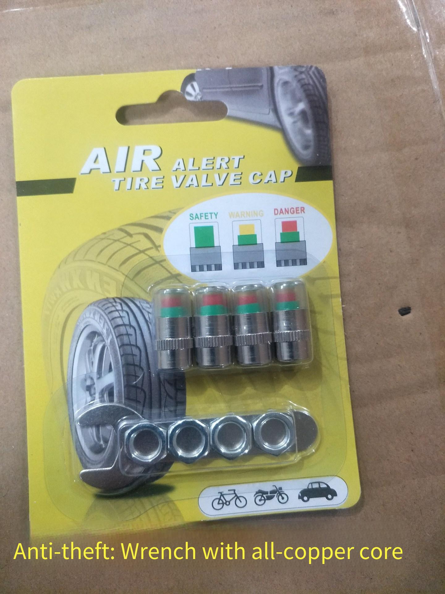 4 Pcs Car Tire Pressure Monitor Valve Cap, Color Alert Indicator Gauge External Sensor Auto Tyre Pressure Detection Accessories
4 Pcs Car Tire Pressure Monitor Valve Cap, Color Alert Indicator Gauge External Sensor Auto Tyre Pressure Detection Accessories