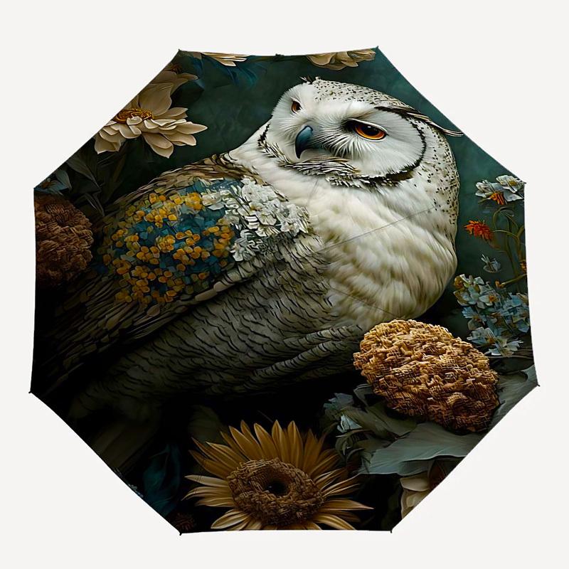 1pc Owl FlowersOpen/Close Umbrella-Windproof, Compact Travel Umbrella, Sturdy 8-Rib Shaft, Outdoor Accessory, 1110
1pc Owl FlowersOpen/Close Umbrella-Windproof, Compact Travel Umbrella, Sturdy 8-Rib Shaft, Outdoor Accessory, 1110