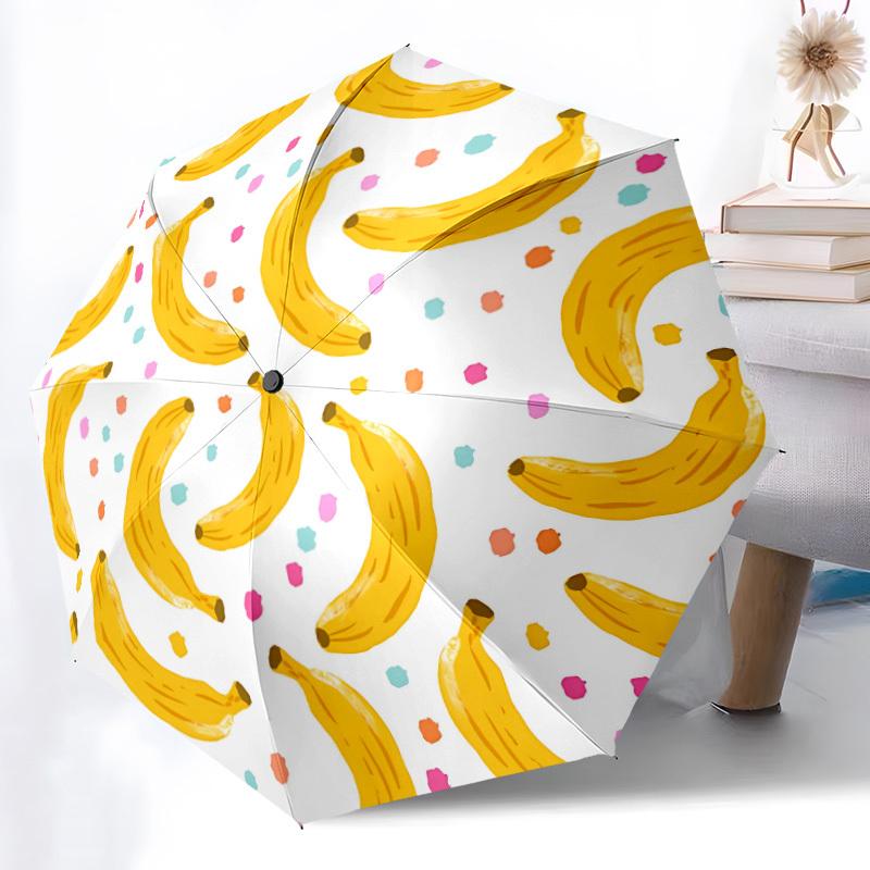 1pc Bananas Automatic Opening/Closing Folding Umbrella with 8 Ribs, Portable Sunshade Umbrella Birthday and Holidays gifts yy250105101
1pc Bananas Automatic Opening/Closing Folding Umbrella with 8 Ribs, Portable Sunshade Umbrella Birthday and Holidays gifts yy250105101