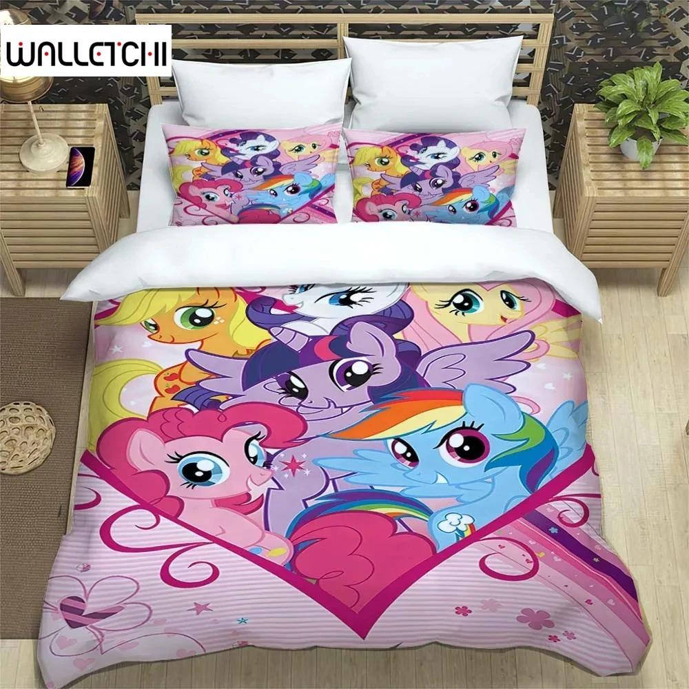 Rainbow Pony Unicorn 3D printed bedding duvet cover Queen bedding set Soft and comfortable customized King size bedding set 70x133cm 2pcs
Rainbow Pony Unicorn 3D printed bedding duvet cover Queen bedding set Soft and comfortable customized King size bedding set 70x133cm 2pcs
