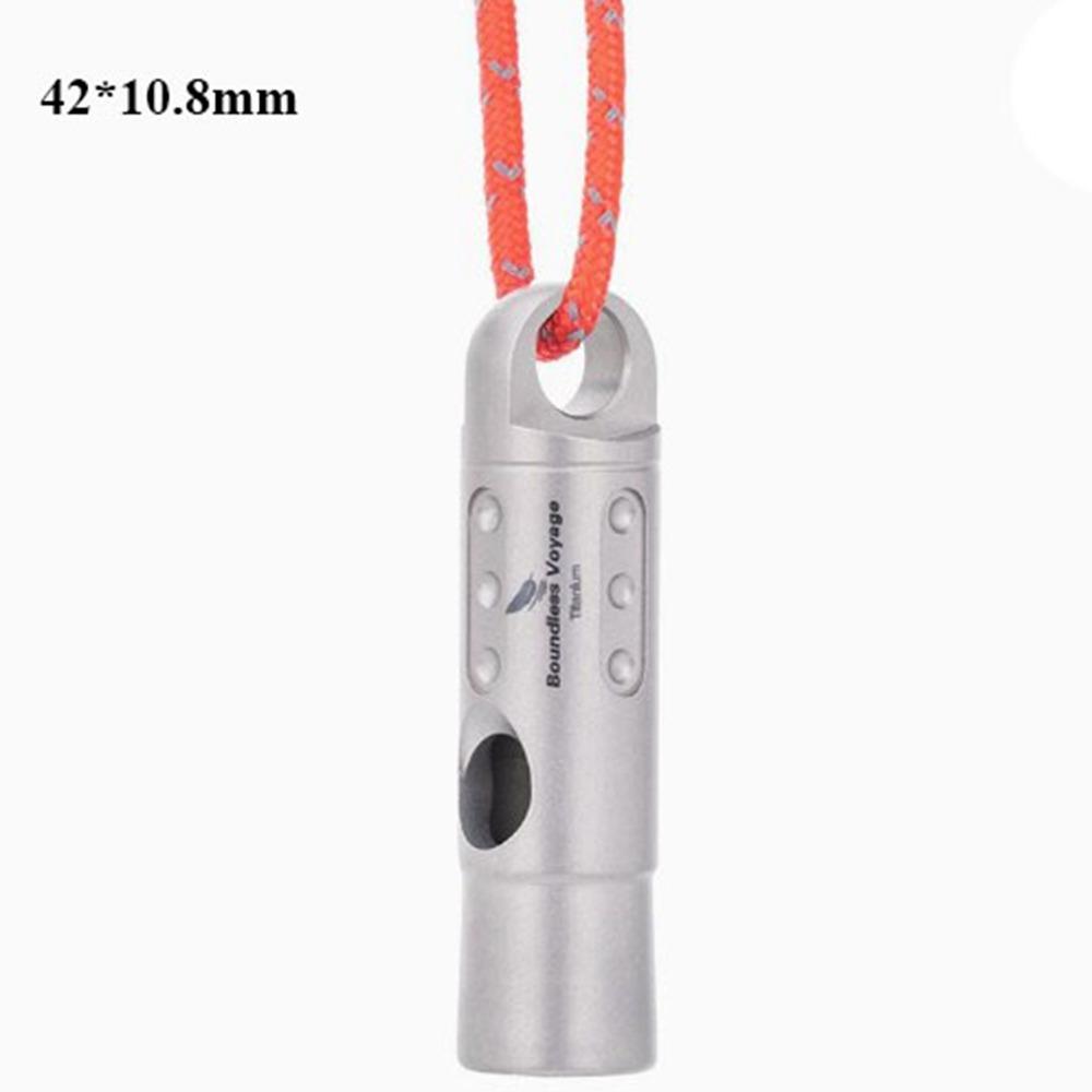 Multistyles Loud Lightweight Whistle Portable Emergency Exploring Accessories Outdoor EDC Tool 2
Multistyles Loud Lightweight Whistle Portable Emergency Exploring Accessories Outdoor EDC Tool 2