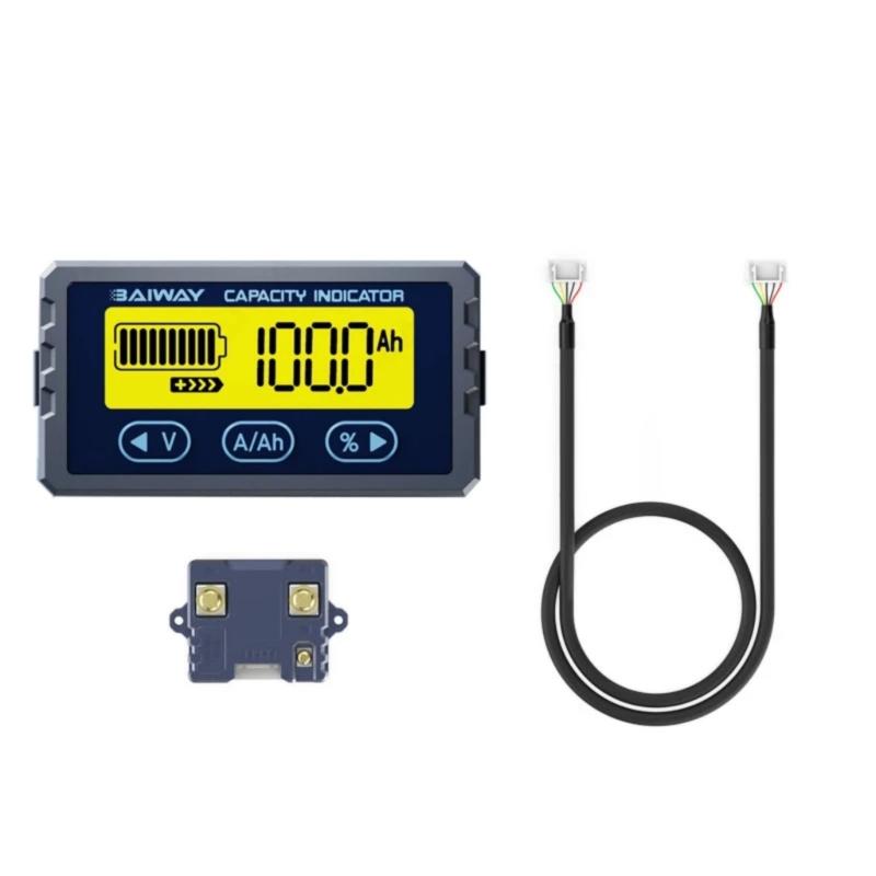 High Precisions Coulometer For Lithium Acid Batteries With LCD Display And 8-120V Voltage Ranges Battery Voltage Tester
High Precisions Coulometer For Lithium Acid Batteries With LCD Display And 8-120V Voltage Ranges Battery Voltage Tester