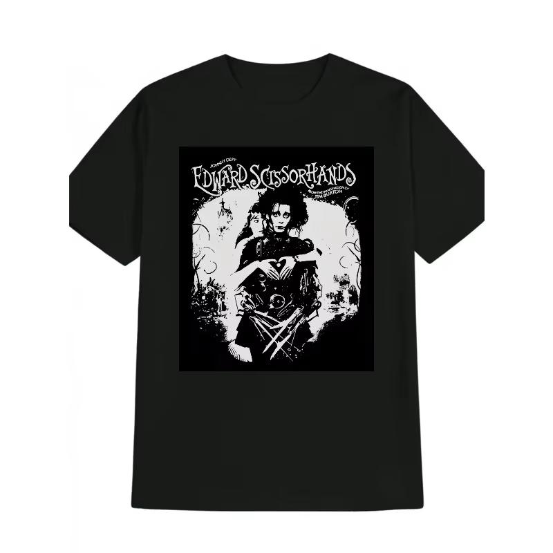 Edward Scissor Hand Pattern Printed Unisexs Women Casual Tshirt with A Round Neck A Musthave for Summer A Perfect Gift for Unisex S
Edward Scissor Hand Pattern Printed Unisexs Women Casual Tshirt with A Round Neck A Musthave for Summer A Perfect Gift for Unisex S