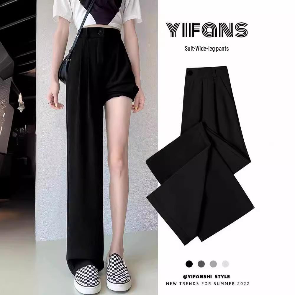 Женские летние брюки прямого кроя черного цвета в стиле кэжуал с драпировкой - Универсальные, модные и тонкие, в стиле костюма. XL
Женские летние брюки прямого кроя черного цвета в стиле кэжуал с драпировкой - Универсальные, модные и тонкие, в стиле костюма. XL