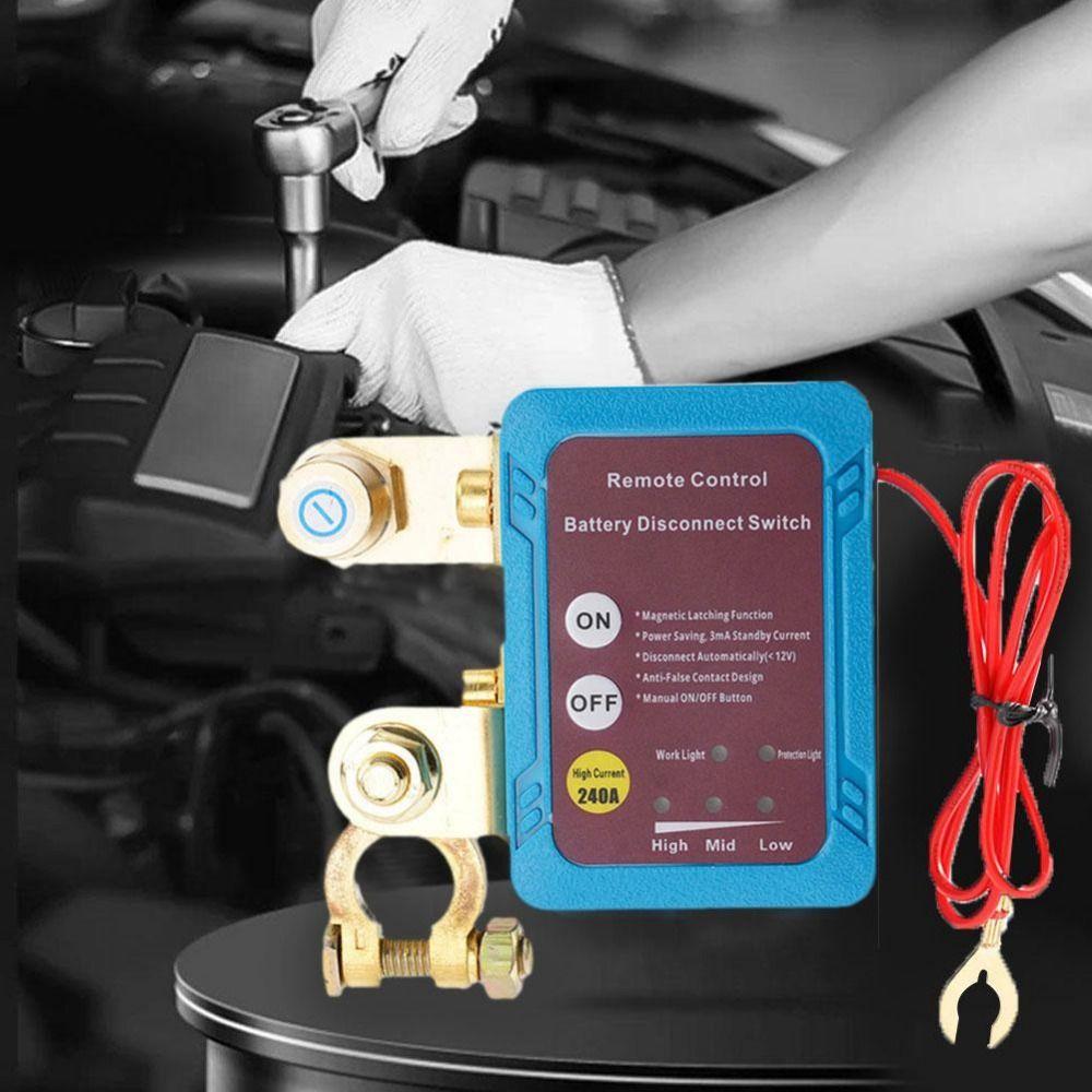 Quick Cut-off Car Battery Disconnect Switch 12V 240A Anti-leakage Switch Boat/Yacht Battery Disconnect Switch
Quick Cut-off Car Battery Disconnect Switch 12V 240A Anti-leakage Switch Boat/Yacht Battery Disconnect Switch