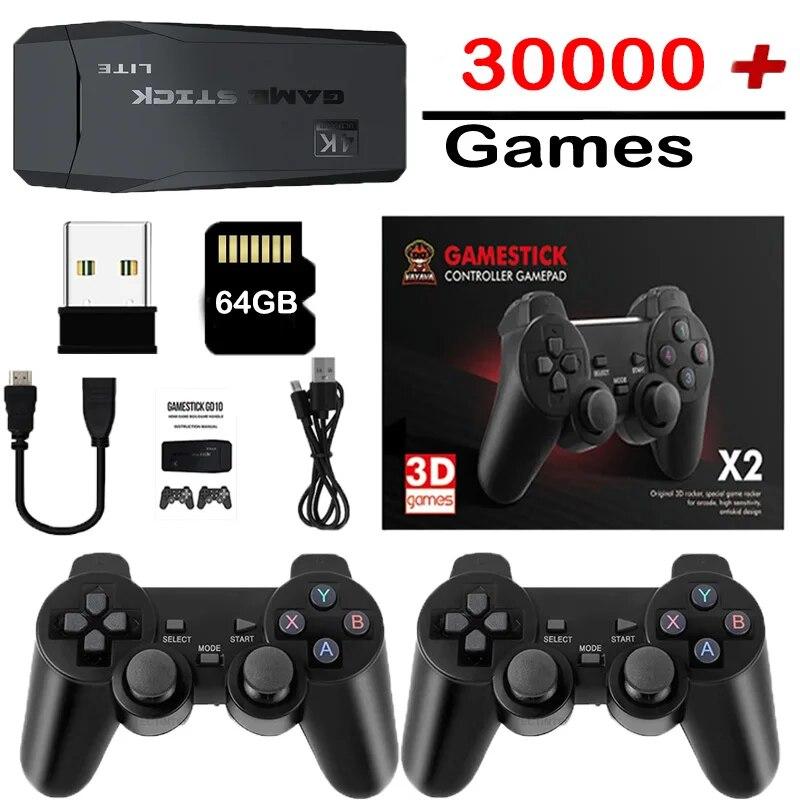 Игровая консоль GD10, 64 ГБ, 4K HD, 2,4 ГБ, двойной беспроводной контроллер, встроенный 15 000 игр, игровая приставка в стиле ретро для PS1/GBA Christmas Gi
Игровая консоль GD10, 64 ГБ, 4K HD, 2,4 ГБ, двойной беспроводной контроллер, встроенный 15 000 игр, игровая приставка в стиле ретро для PS1/GBA Christmas Gi