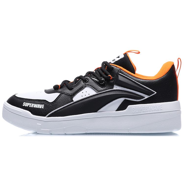 Кроссовки для скейтбординга Li Ning Superwave Lo из синтетической кожи, нескользящие, амортизирующие, износостойкие, с низким верхом, мужские, черные AGCQ185-1
Кроссовки для скейтбординга Li Ning Superwave Lo из синтетической кожи, нескользящие, амортизирующие, износостойкие, с низким верхом, мужские, черные AGCQ185-1